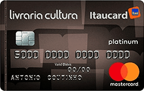 Itaucard Livraria Cultura Mastercard Platinum